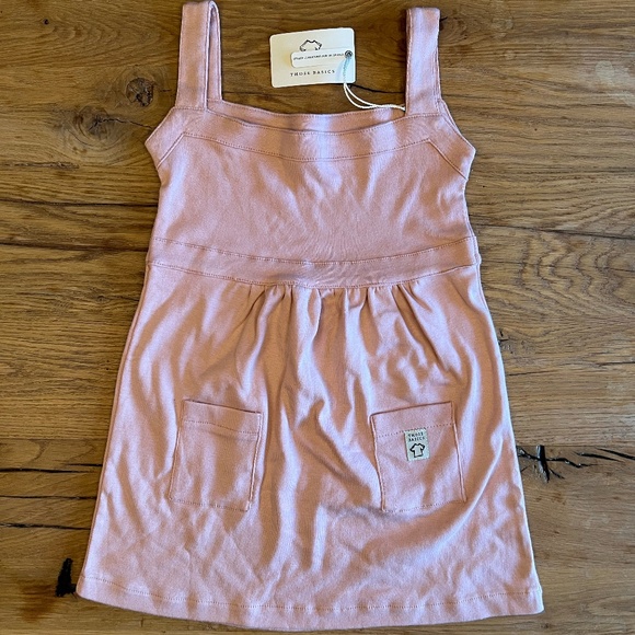 Those Basics. Size 4-5 years. Light Pink Cotton Dress - Picture 1 of 4